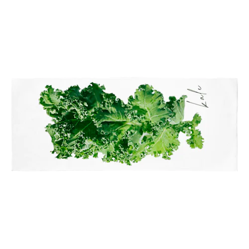 kale Face Towel