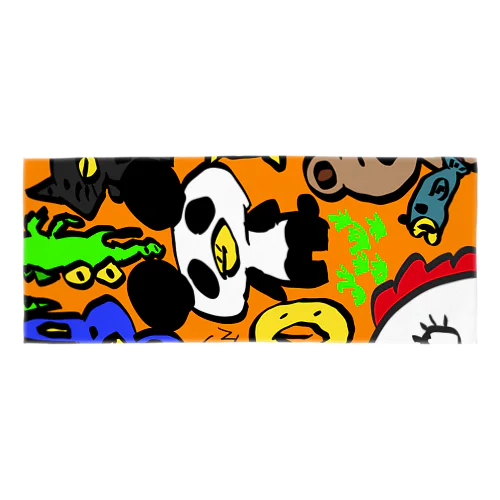 まいにち動物ずかん Face Towel