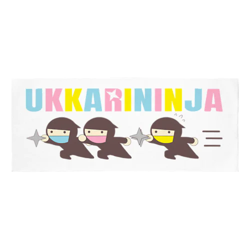 UKKARININJA Face Towel