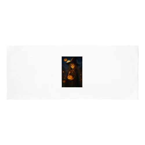 ハロウィン魔女っ子ランタンシリーズ Face Towel