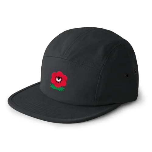 ポピー（パレスチナへ寄付） 5 Panel Cap