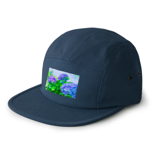 あじさい💜 5 Panel Cap