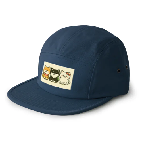 柴犬 MofuShiba なかよしシリーズ 5 Panel Cap