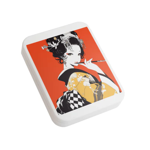 華麗なる和装の美 Flat Tin Case