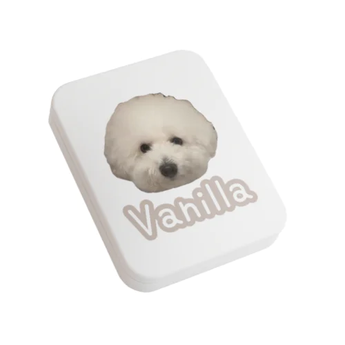 まんまるバニラ Flat Tin Case