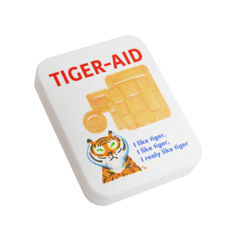 TIGER-AID  Flat Tin Case
