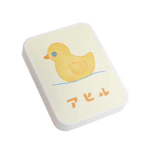アヒル」フラット缶ケースの通販 ∞ SUZURI（スズリ）