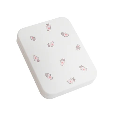ミニブタオネ Flat Tin Case