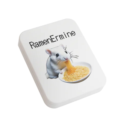RamenErmine  Flat Tin Case