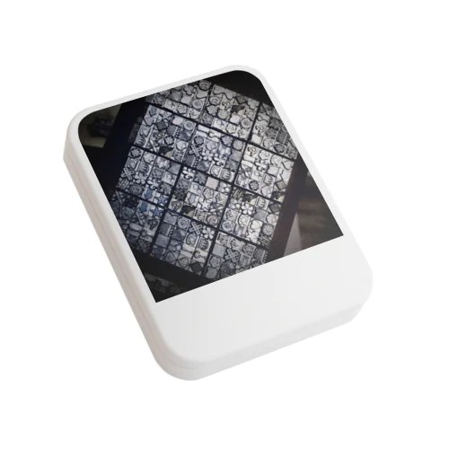 活版印刷(花形活字) Flat Tin Case