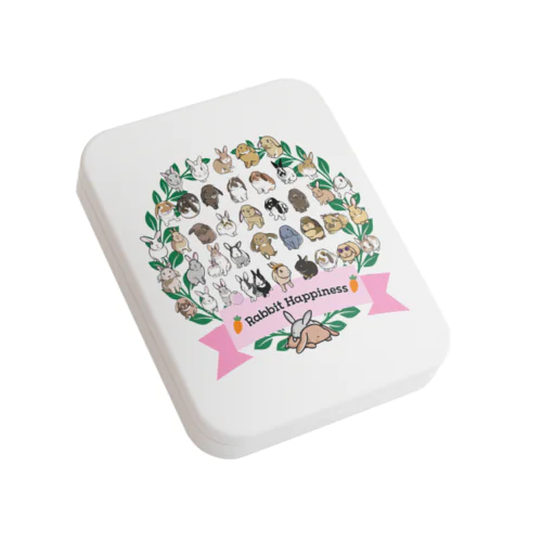 【Bunny'sEntertainment】Rabbit Happiness〜兎生幸福〜 Flat Tin Case