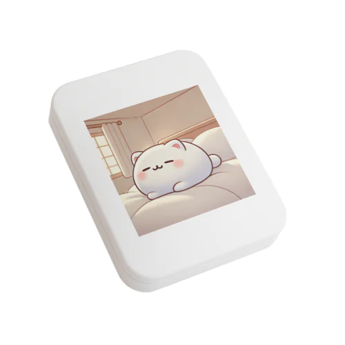 まるもちにゃん Flat Tin Case