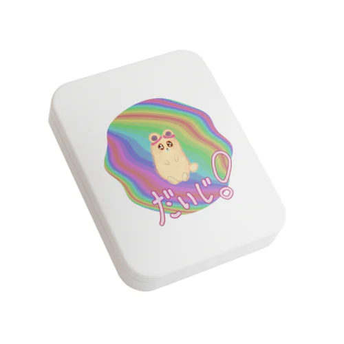 Danguma Rollie フラット缶ケース ふにゃふにゃまるのかたち だいじ！ver. Flat Tin Case