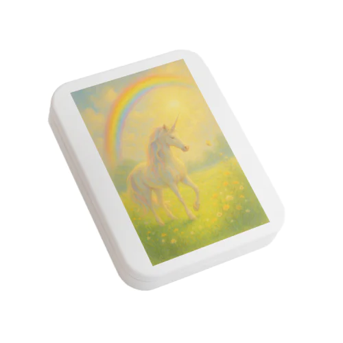 Rainbow Blessing Flat Tin Case