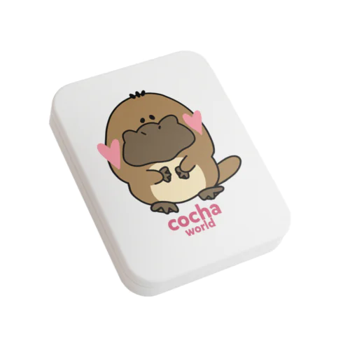 cocha かものはしくん Flat Tin Case