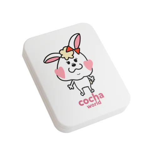 cocha うさぎちゃん Flat Tin Case