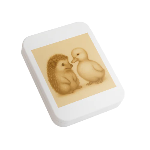 ハリネズミとアヒル05 Flat Tin Case
