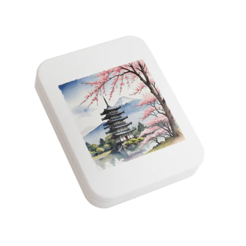 日本の風景 Flat Tin Case