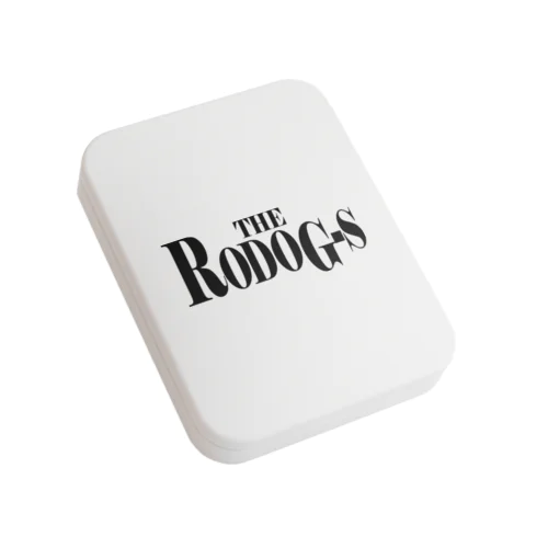 THE RODOG-S Black Logo Flat Tin Case