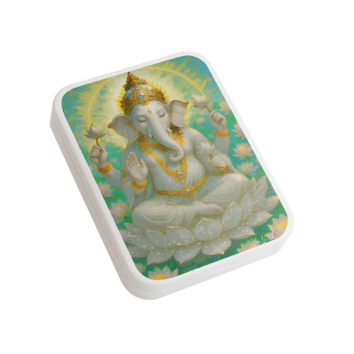 ガネーシャフラット缶 Flat Tin Case