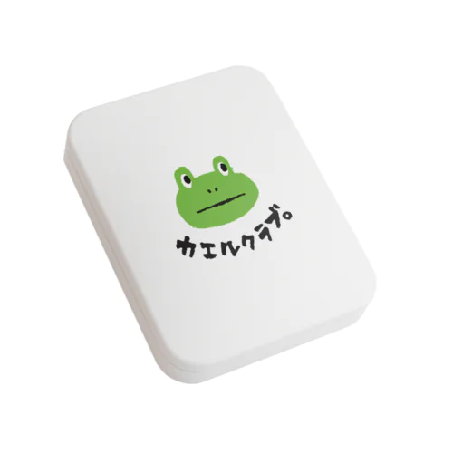 カエルクラブ。 Flat Tin Case