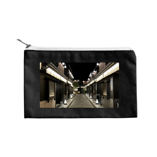 京都の風景　夜 Flat Pouch