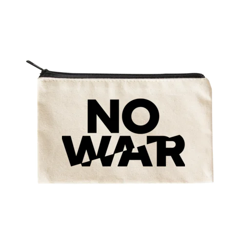 反戦｜NO WAR Flat Pouch