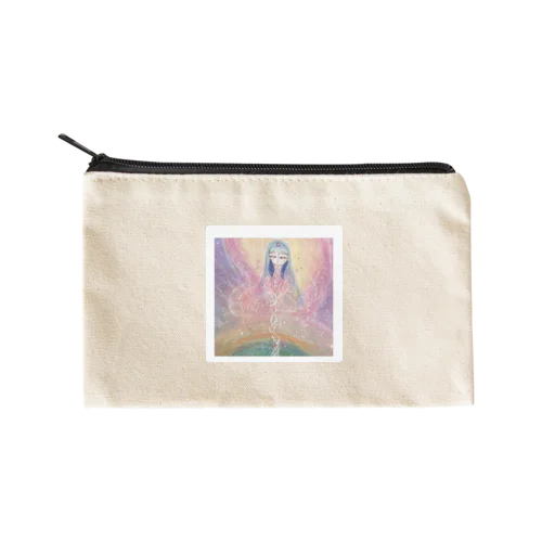 星を癒す マリアちゃん Flat Pouch
