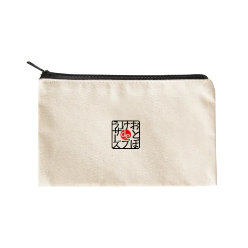 ロゴポーチ Flat Pouch
