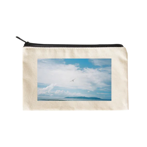 アジサシ Flat Pouch