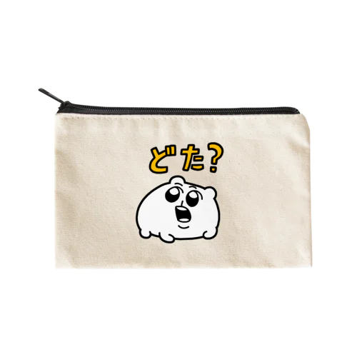 ❤️❤️❤️王道どたちみたん❤️❤️❤️ Flat Pouch