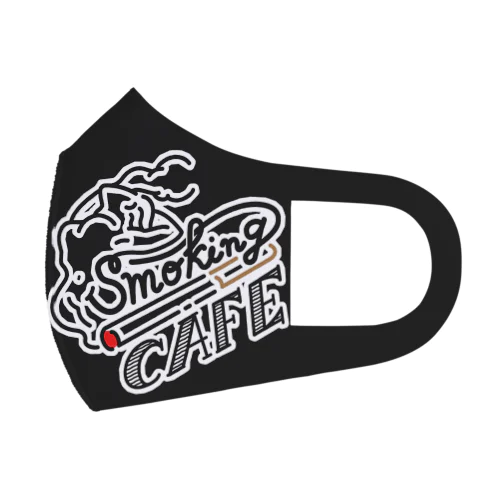 黒ふちビッグロゴマスク Face Mask