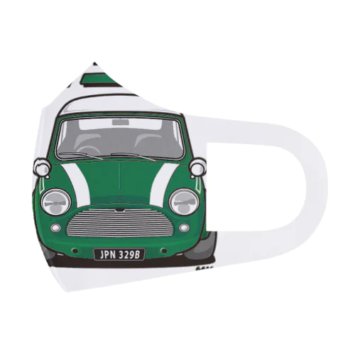 ミニノリ(GREEN) Face Mask