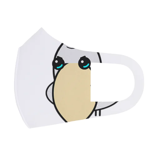 ハシビロコウちゃん Face Mask
