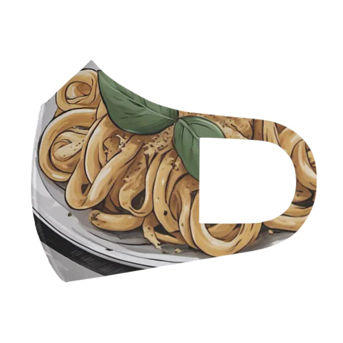パスタ愛好家のためのパスタプリント Face Mask