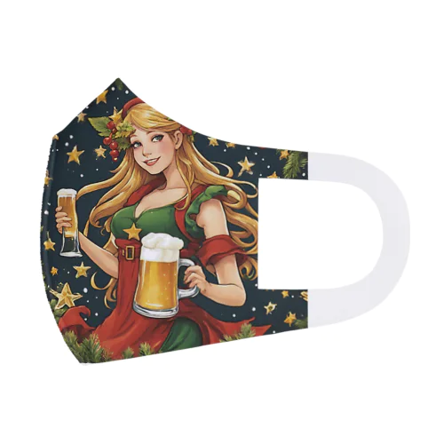 妖精さんと乾杯 Face Mask