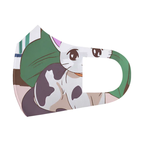 ふわにゃんこ Face Mask