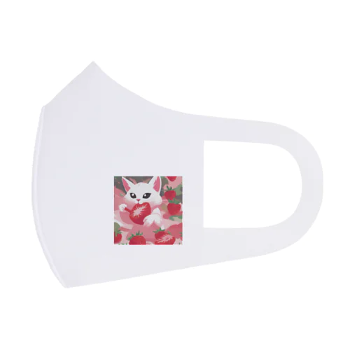 いちごと子猫2 Face Mask