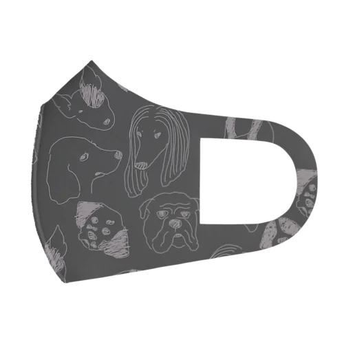 犬達 Face Mask