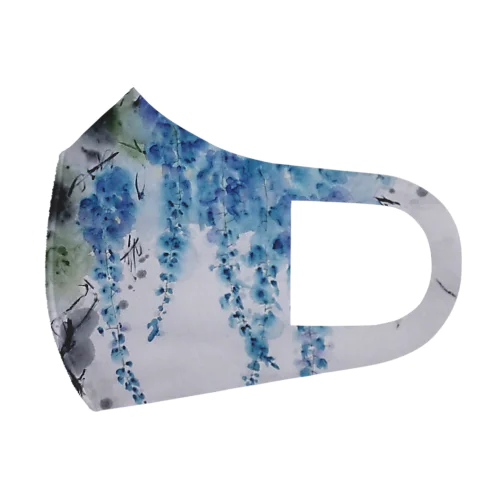 藤の花のマスク Face Mask