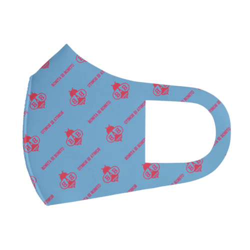 ビビちゃんがいっぱい Face Mask