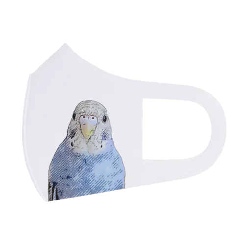 セキセイインコのつーちゃん☆ Face Mask