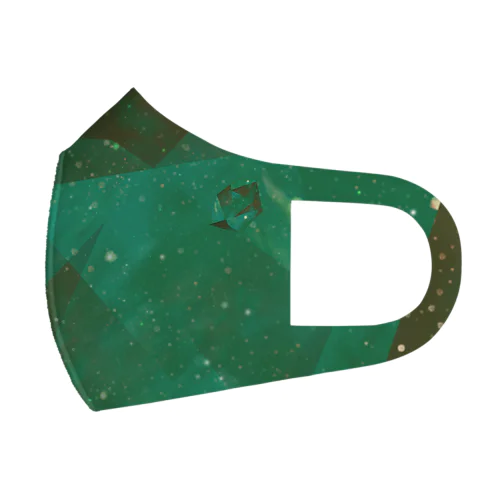 緑の宇宙マスク Face Mask