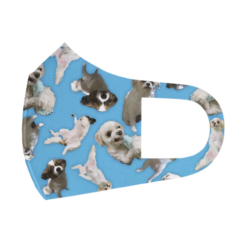 うちのいぬ28 Face Mask