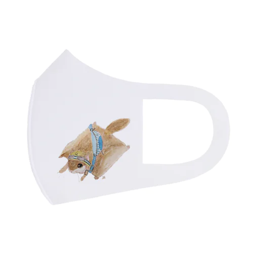 遼ちゃん「滑空」 Face Mask