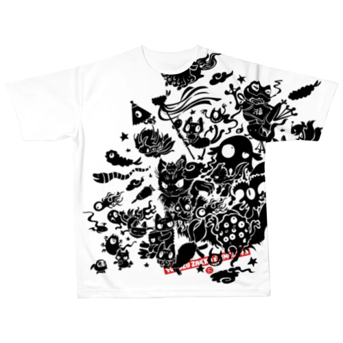百鬼夜行 All-Over Print T-Shirt