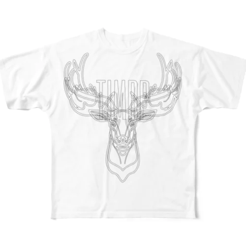 Horn All-Over Print T-Shirt