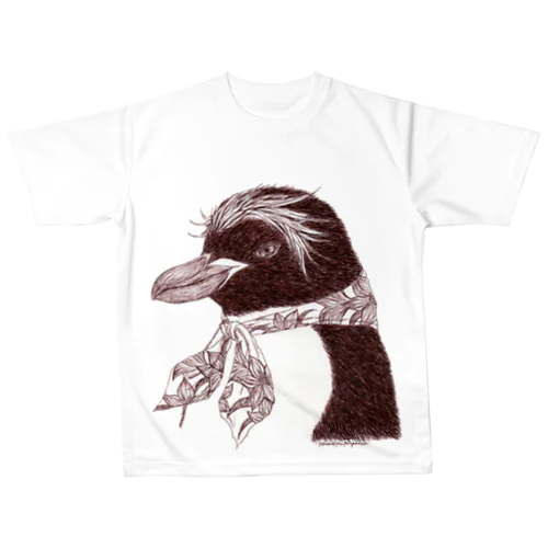 伊達なマカロニペンギン All-Over Print T-Shirt