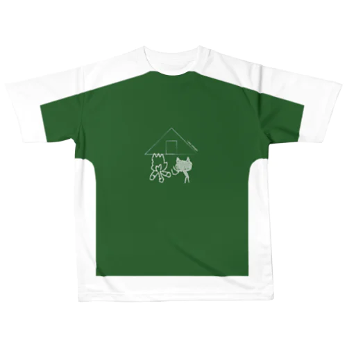 I am camper な ネコちゃん All-Over Print T-Shirt