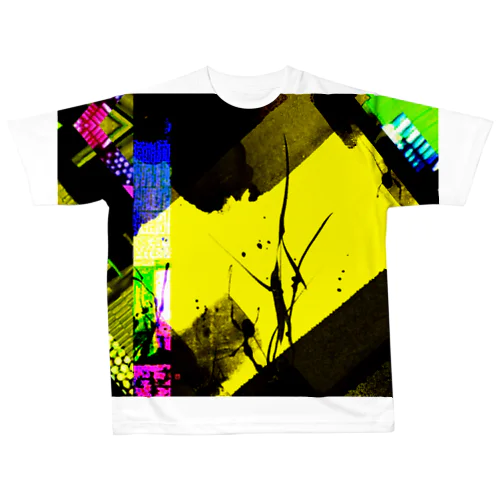 Infinity_Yellow All-Over Print T-Shirt